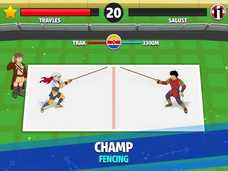 Champ Fencing Duel Gameplay Screenshot